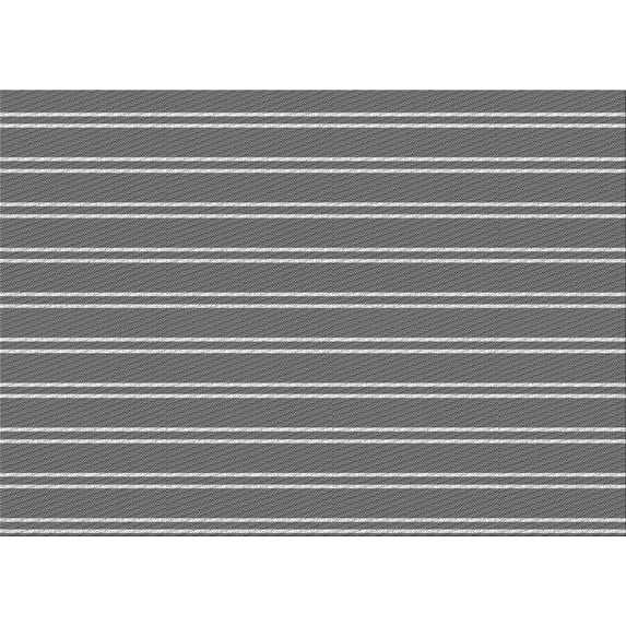 Ahgly Company Machine Washable Indoor Rectangle Transitional Grey Gray Area Rugs, 7' x 10'