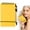 Yellow, variant on Portable Pocket Notebook, Tearable Blank Notepad with Built-In Pen, Slim Compact Memo Pad, Thick Paper Mini Notebook for Classroom Travel Commute Daily Note Taking, Gray