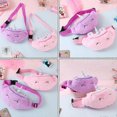 thumbnail image 3 of 1pc Cartoon Unicorn Plush Children One-shouldered Wasit Bag Cross Body Bag, 3 of 3
