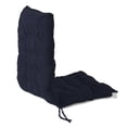 thumbnail image 3 of SINGES Rocking Chair Cushion and Pads Corduroy Chair Cushion with Ties Back and Seat Cushion for Desk Chair, Dining Chairs, Kitchen Chair, Lounge Chair 17.5x39 in, 3 of 6