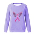 thumbnail image 4 of Nmnitkp Breast Cancer Awareness Sweatshirt Women In October We Wear Breast Cancer Print Breast Cancer Survivor Sweatshirt, 4 of 4