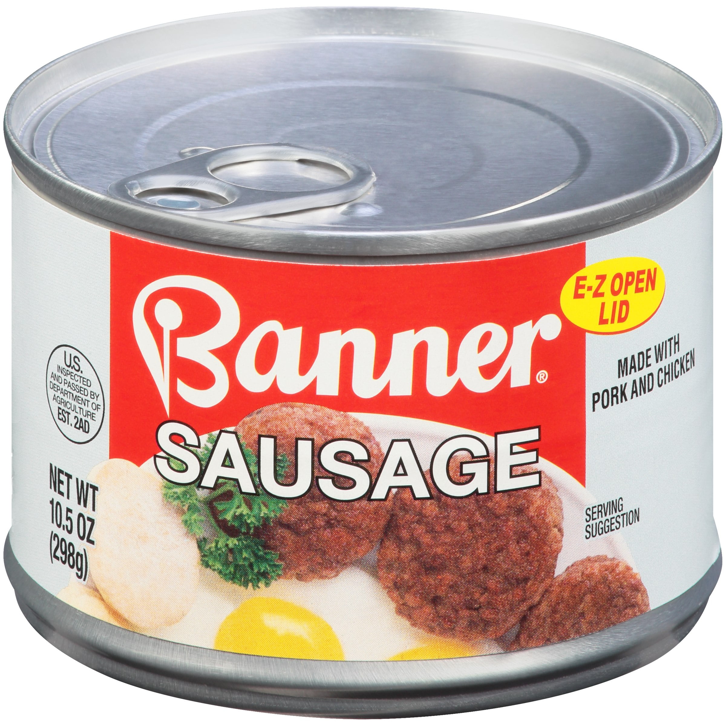Banner Sausage with Natural Juices, 10.5 oz Can