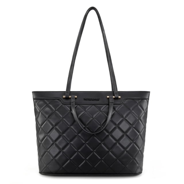 Bolsa Tote Montana West Acolchada para Mujer Piel Vegana 2025