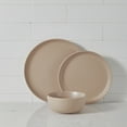 thumbnail image 2 of Stone Lain Logan 12-Piece Dinnerware Set Stoneware, Beige, 2 of 6