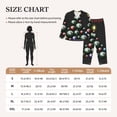 thumbnail image 4 of Daiia Happy New Year1 for Women's Long-Sleeved Pajama Set – Soft & Comfortable Sleepwear Button-Up Pajamas Cozy Lounge Wear-Small, 4 of 7