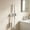 🔥 Gray A_New, variant on onlyliua Wall-Mount No-Drill Mop and Broom Clip Organizer Heavy-Duty Door Hook Storage Rack Hands-Free Hanging Holder for Bathroom Laundry Closet Garage Space-Saving Organizer