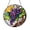 Acrylic 3.5 Inch, variant on Grapevine Fruit Stained Glass Style Suncatcher Window Hanging Decor, Vineyard Grape Decorative Glass Panel Art for Kitchen Window Decoration Ornament