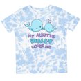 thumbnail image 3 of Inktastic My Auntie Whale-y Loves Me Boys or Girls Toddler T-Shirt, 3 of 5