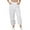 White, variant on Women Wide Leg Sweatpants Cotton Linen High Waisted Baggy Lounge Pant Oversized Athletic Joggers Trouser with Pocket
