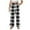 Black, variant on lnmuld Big Kids Grid Straight Leg Lounge Pants Stretch Drawstring Waist Cold Weather Daily Sleep Casual Bottoms for Boys Girls Color:Green,Size:7-8 Years