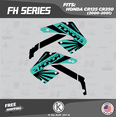 thumbnail image 2 of Kalair GFX Graphics Kit for Honda CR250 (2000-2001) Fh Series, 2 of 5