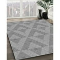 thumbnail image 3 of Ahgly Company Machine Washable Indoor Rectangle Transitional Gray Cloud Gray Area Rugs, 8' x 10', 3 of 7