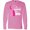 Azalea, variant on Inktastic Breast Cancer Awareness I Support My Wife with Pink Ribbon Long Sleeve T-Shirt
