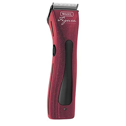 MPP Cordless Professional Pet Grooming Clipper Dogs Cats Horses Choose Color & Style (Figura Red)