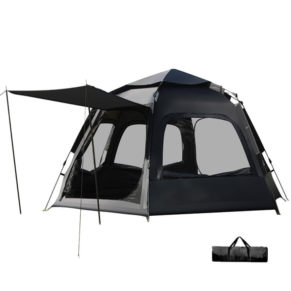 Eccomum Waterproof Instant Camping Tent - 2/3/4 Person Easy Quick Setup Dome Family Tents for Camping, Beach tent
