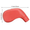 thumbnail image 2 of VONKY Golf Club Cover TPE Putter Iron Driver Headcovers Portable Replaceable Guard Sleeve Accessories for Beginners Red, 2 of 9