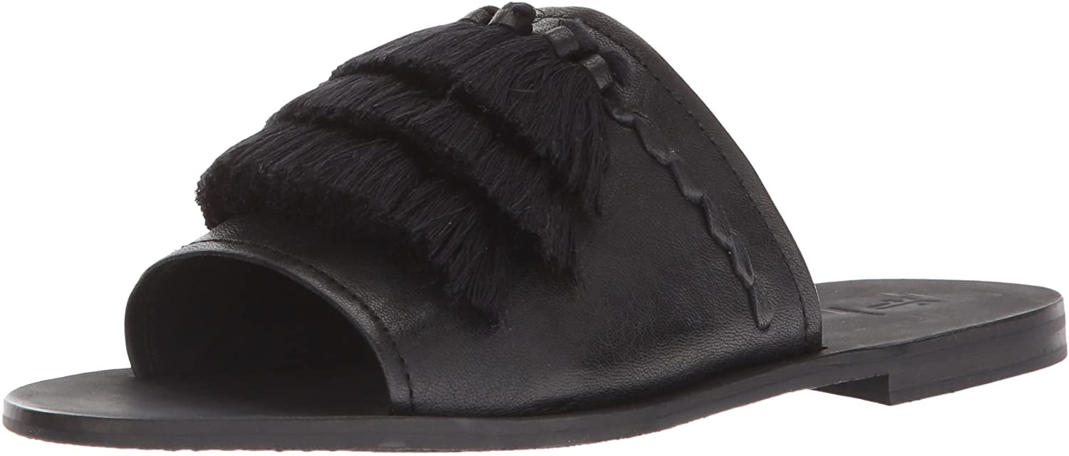 frye riley tassel slide