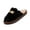 Black, variant on NexTorq Women’s Memory Foam Slippers – Plush Fuzzy Scuff Slides with Soft Warm Lining, Cozy Indoor/Outdoor Comfort House Shoes, Black, 40