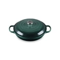 thumbnail image 1 of Hierro fundido esmaltado Signature de Braiser Le Creuset, 3,5 L, color artichaut, 1 of 4
