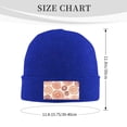 thumbnail image 3 of Junzan Mushrooms2 Mens Winter Hats Thick Knit Cuff Beanie Cap Beanie Hat, 3 of 7