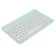 thumbnail image 1 of Teclado inalámbrico Función de bloqueo de pantalla Pequeño portátil Conexión estable Batería de larga duración Mini teclado inalámbrico para PC Verde, 1 of 12