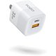 thumbnail image 1 of Chenchen C3 33W PD Power Adapter for iPhone Charger Fast Charging, USB C Wall Charger Block, Compatible with iPhone 17/16/15/14/13/SE/12 Series, Samsung Galaxy S24/S23/S22 Series, White, 1 of 1