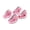 Pink, variant on CSStudio 4Pcs Breathable Mesh Dog Sandals, Adjustable Soft Sole Puppy Shoes, Anti- Paw Protectors for Small Dogs for Hot Pavement Summer Walking