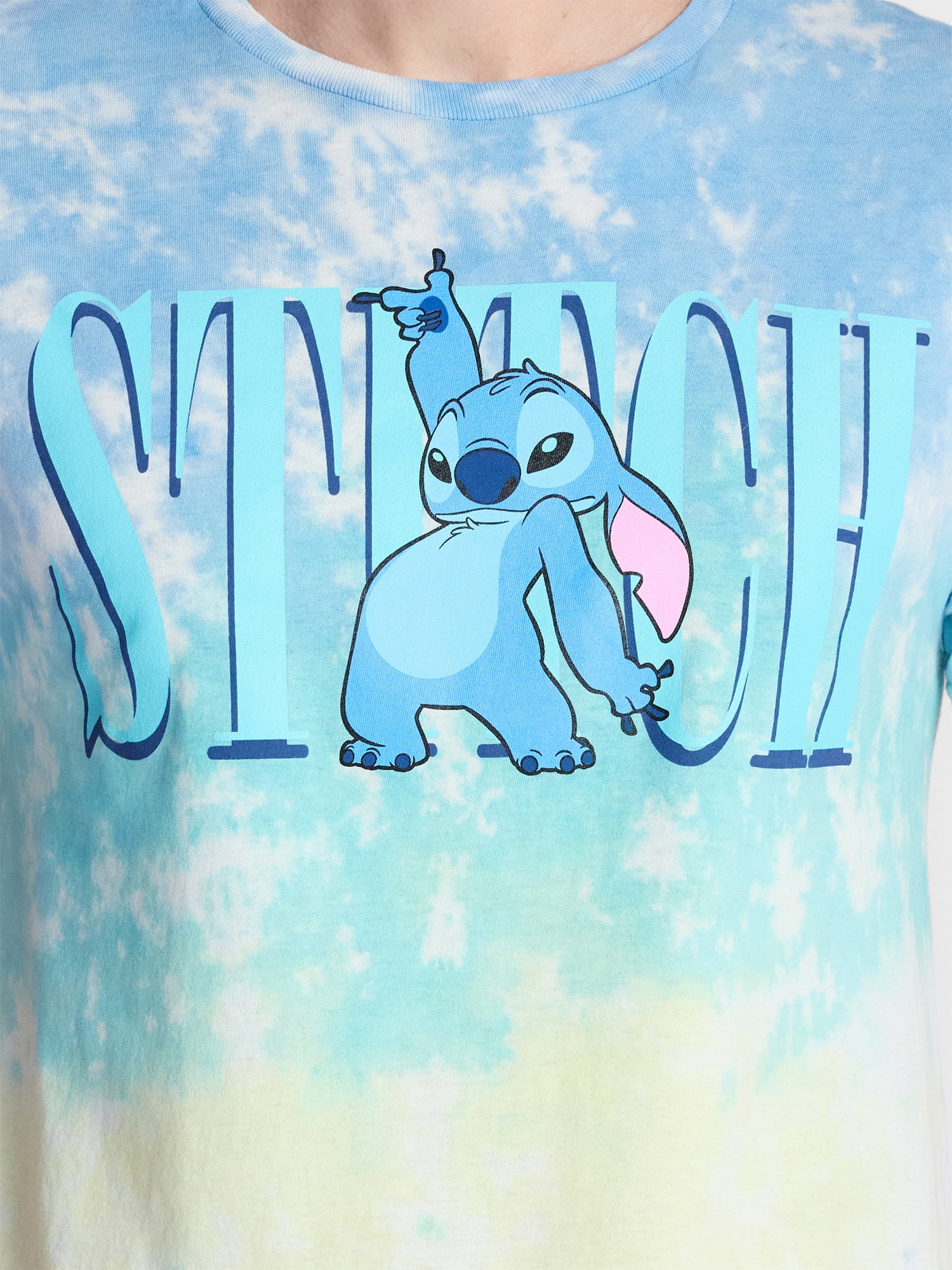 Disney Lilo and Stitch Men's and Big Men's Tie Dye Tee, Sizes S-3XL