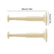 thumbnail image 3 of Estante organizador de perchas | Pack de 2 perchas extensibles para apilar ropa | Soporte de plástico que ahorra espacio para 15-20 perchas | Diseño de ventosa ajustable beige | Almacenamiento, 3 of 6