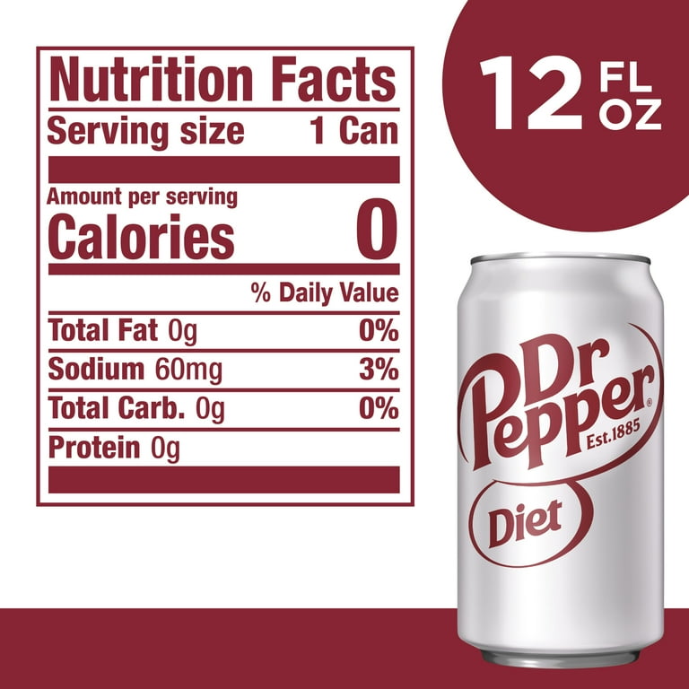 Diet Dr Pepper Nutrition Label: Unveiling Key Facts