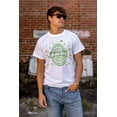 thumbnail image 4 of Sour Apple Blow Pop Retro Candy Logo Unisex Plus Size Graphic Tee Brisco Brands 2X, 4 of 5