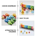 thumbnail image 2 of 1 Set Kids Wooden Train Toy Caterpillar Number Train Toy Preschool Learning Kids Plaything, 2 of 4