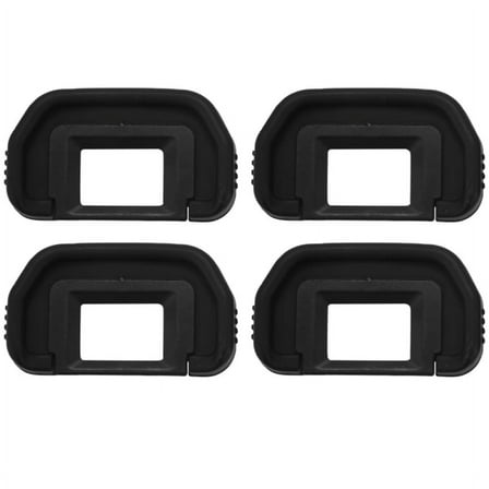 4X Camera Eyepiece Eyecup 18mm Replacement Viewfinder Protector for 80D 70D 60D 77D 50D 5D 5D Mark Ii,4 x Eyecup for Canon,black