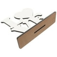 thumbnail image 1 of GARVALON DIY Picture Frame Heart Picture Frames White Density Board 1Pcs, 1 of 8