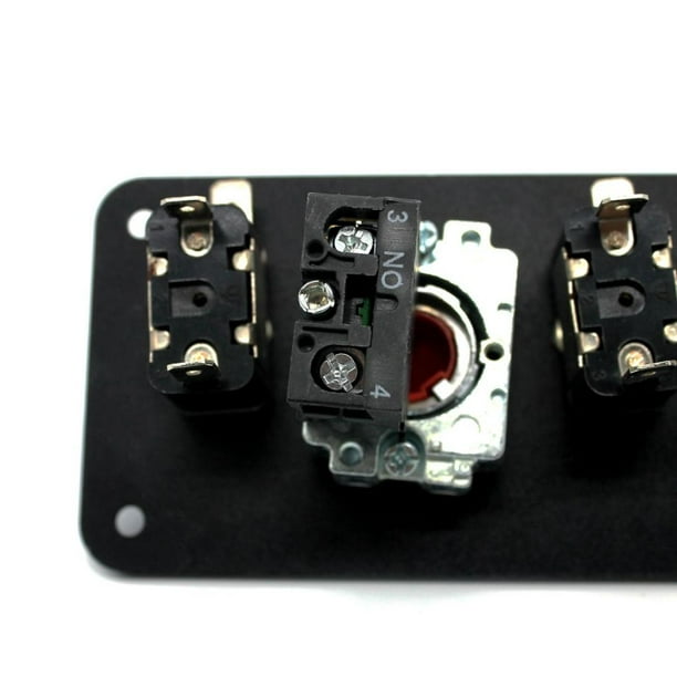 Pack De 2 Interruptores De Arranque A Botón Momentáneo, 12V 20A, Impermeables, Para Coche, Barco O Moto