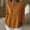 Yellow, variant on XPMWRP Waffle Knit Tops for Women Button Down V Neck Henley Shirts Spring Fashion Roll Long Sleeve Shirts Dressy Casual Tunics Light Blue XXL