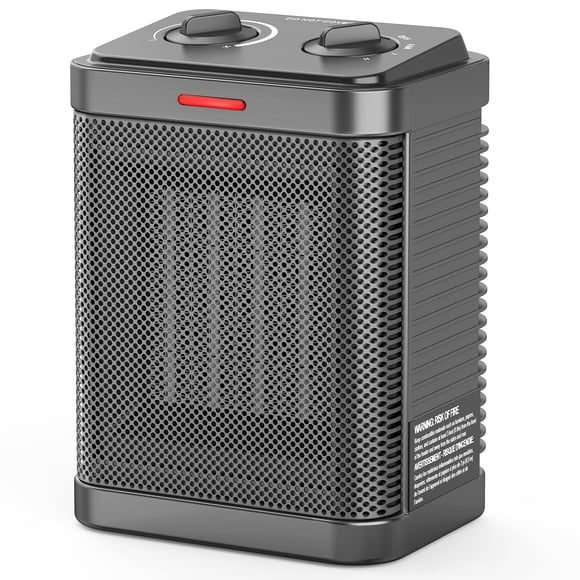Calentador Space Heater Pereysi de cerámica PTC de 1500 W/900 W con termostato