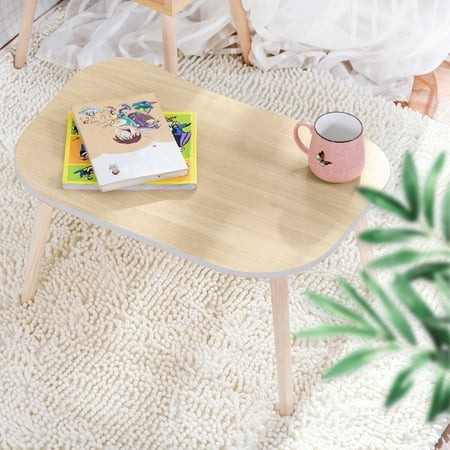 Iuhan Solid Wood Legs Bed Desk Living Room Laptop Table Bay Window