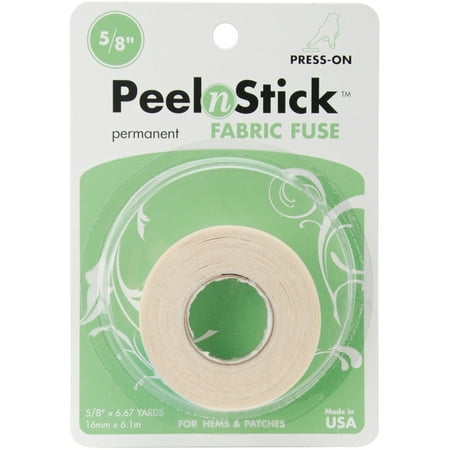 peel tape stick fuse fabric