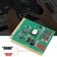 thumbnail image 4 of Analizador de PC Analizador de PC de 4 dígitos, tarjeta postal de diagnóstico de computadora, probador de fallas de placa base Hugtrwg Para estrenar, 4 of 7