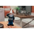 thumbnail image 4 of Zeckos Saluting U.S. Marine Dress Blues Military Garden Gnome Statue Resin Home Decor 8.5 inch Tall, 4 of 8