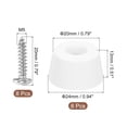 thumbnail image 2 of Uxcell 8Pcs Rubber Bumper Feet, 13mm H x 24mm W Round Pads with Washer & Screws, 2 of 6