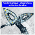 thumbnail image 3 of Direccionales Led Moto Luces Intermitentes Motocicleta 4pz Yellow, 3 of 5