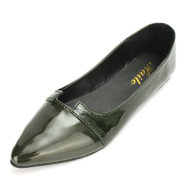 pointed patent flats