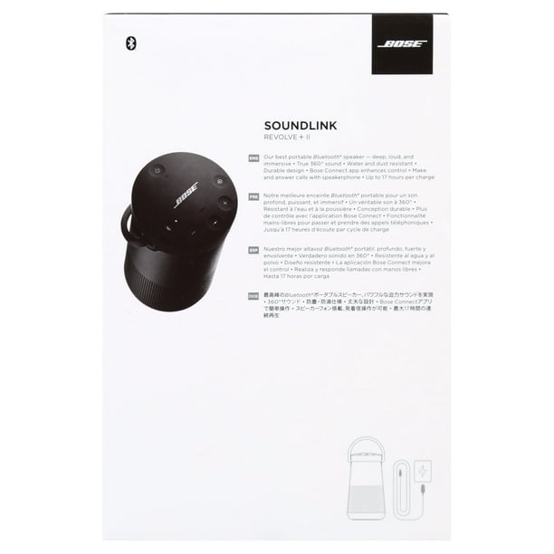 Bose SoundLink Revolve+ II Bluetooth Speaker, Water Resistant