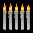 thumbnail image 2 of Outdoor Christmas Lights Battery Operated 5Pcs Battery Operated Flameless Led Taper Candles Lights Indoor Christmas Lights Battery Operated Led Christmas Lights Battery Operated, 2 of 4