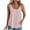Pink, variant on Buigttklop Womens Short Sleeve Round Neck Shirts Summer Solid Color Basic Tee