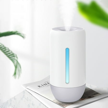 

lulshou Portable Desk Humidifier Cool Mist Humidifier Small Humidifier For Home Bedroom Office Plants Colorful Night Light Function