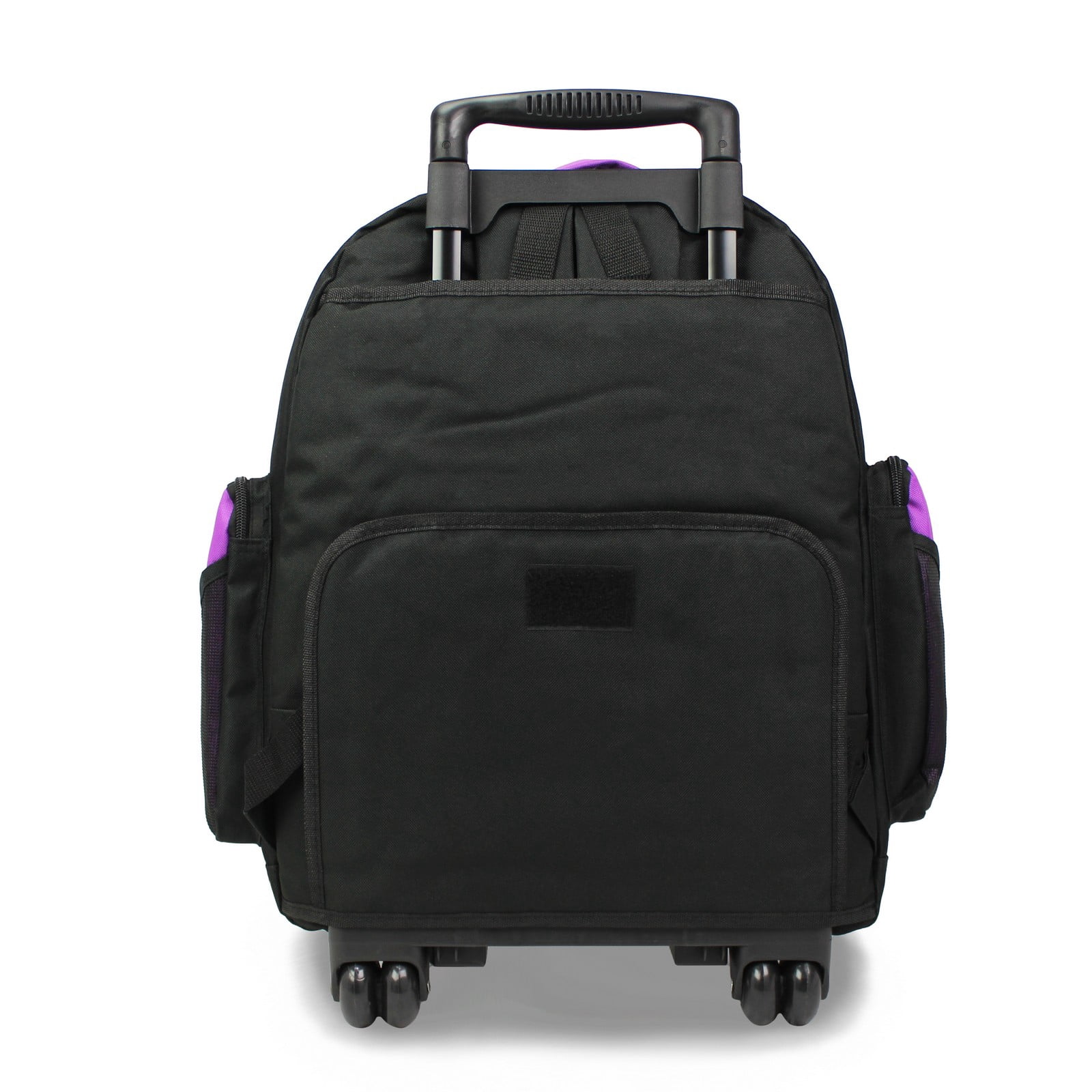 World Traveler Transworld 22-Inch Carry-On Rolling Backpack Airline Approved Size - Purple
