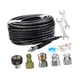 thumbnail image 4 of Kit Desatascador de Manguera de Drenaje con Conectores para Lavadora a Presión Uso Reforzado Material Metálico Fácil Conexión Adecuado para Limpieza D Estilo B, 4 of 9